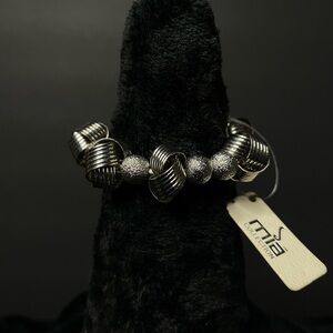 Metallic Spiral Bracelet